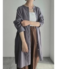 SM2/シアーバンドカラーシャツ/508324994