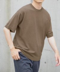 ITEMS URBAN RESEARCH/コットンリネンクルーネックサマーニット/508324998