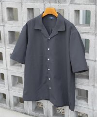 ITEMS URBAN RESEARCH/リネンタッチオープンカラーシアーシャツ/508325000