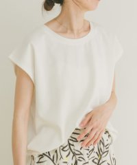 ITEMS URBAN RESEARCH/バックボタンフレンチTシャツ/508325003