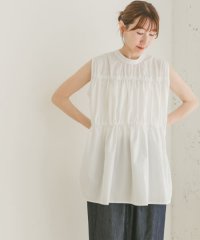 ITEMS URBAN RESEARCH/バックリボンティアードブラウス/508325005