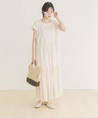 ITEMS URBAN RESEARCH/ピグメントティアードワンピース/508325009