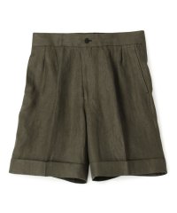 TOMORROWLAND MENS/フレンチリネン バックベルト ショートパンツ/508325037