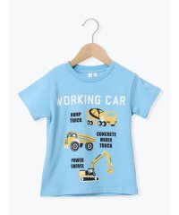 Samansa Mos2 Lagom/◎働く車プリントTシャツ/508325110