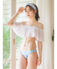 Resort Island/フラワー×オフショル水着 スイムウェア 3点セット/508325171