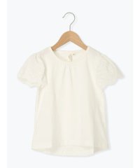Samansa Mos2 Lagom/【吸水速乾】袖レースTシャツ/508325224