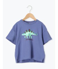 Samansa Mos2 Lagom/【吸水速乾】恐竜プリントTシャツ/508325225