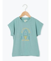 Samansa Mos2 Lagom/【吸水速乾】アイスクリームプリントTシャツ/508325226