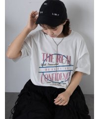 ehka sopo/ロゴプリントオーバーサイズTシャツ/508325229