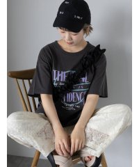 ehka sopo/ロゴプリントオーバーサイズTシャツ/508325229