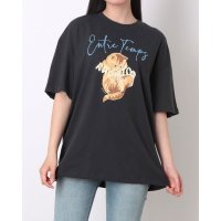 LOEUVRE/ルエブル LOEUVRE Cat－motive Loose－fit Half Sleeve T－Shirt/508325263