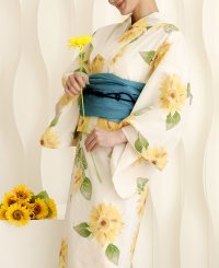 HAPPY EXP/ハッピーキュウビン HAPPY急便 セパレート 浴衣 レディース 浴衣セット 簡単！1人で着れる綿セパレート浴衣2点セット（二部式浴衣+帯）/508325362