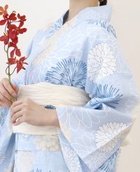 HAPPY EXP/ハッピーキュウビン HAPPY急便 セパレート 浴衣 レディース 浴衣セット 簡単！1人で着れる綿セパレート浴衣2点セット（二部式浴衣+帯）/508325362
