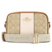 COACH/コーチ COACH ショルダーバッグ シグネチャー キャンバス ジェイミー カメラ バッグ CT255 IMWQJ LIGHT KHAKI/CHALK LIGH/508325409