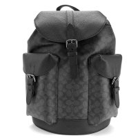 COACH/コーチ COACH リュックサック シグネチャー キャンバス ワーナー バックパック CW211 QBMI5 CHARCOAL/BLACK/508325415