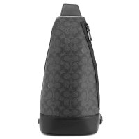 COACH/コーチ COACH ウエストバッグ・ボディバッグ シグネチャー キャンバス ドミニク スリング バッグ CY801 QBMI5 CHARCOAL/BLACK/508325417