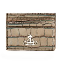 Vivienne Westwood/ヴィヴィアン ウエストウッド Vivienne Westwood カードケース エンボスド クロコダイル レザー CARD HOLDER 54030006W L/508325437