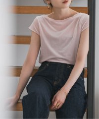 NOBLE/シアーベロアキャップスリーブTee/508325488