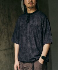 417 EDIFICE/アブストラクトパターン スピンドルTシャツ/508325489