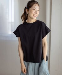 KUMIKYOKU（LARGE SIZE）/【接触冷感】バックフリル カットソー/508325774