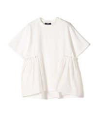 SHIPS Colors WOMEN/SHIPS Colors:〈手洗い可能〉ドッキング ペプラム ショートスリーブ トップス◇/508145531