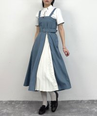 NICOLE CLUB/ファスナースリットジャンパースカート/508284469