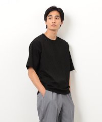 COMME CA ISM MENS/リンクス 市松Ｔシャツ/508287259
