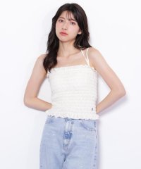 JILL by JILL STUART/シャーリングキャミソール/508326008