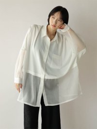 RADIATE/ラディエイト RADIATE シアー切替ドルマンシャツ/508326053