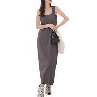 KOBE LETTUCE/コウベレタス KOBE LETTUCE 2wayナローマキシワンピース【プチノースリーブ】 [E3512]/508326181