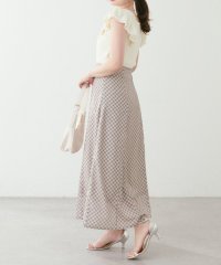 NICE CLAUP/OLIVE des OLIVE OUTLET/【natural couture】フリル袖ニットドッキングワンピー/508326231