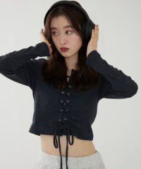 NICE CLAUP/OLIVE des OLIVE OUTLET/【WEB限定】ピグメント風レースupテレコ/508326237
