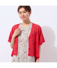 LOBJIE/シアーボーダーカーディガン/508326404