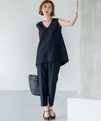 NIJYUSANKU（LARGE SIZE）/【一部店舗限定/洗える】リネンライクジャカード セットアップ/508326562