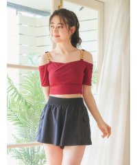 Resort Island/チェーン×オフショル水着 スイムウェア 3点セット/508326635