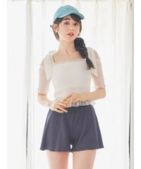 Resort Island/シャーリング×オフショル水着 スイムウェア 3点セット/508326642