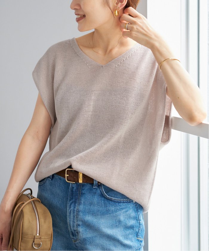 スピック＆スパン　☆新品未使用☆　ギマコットンフレンチスリーブルオーバー ギマコットンフレンチスリーブプルオーバー Spick & Span - メルカリ