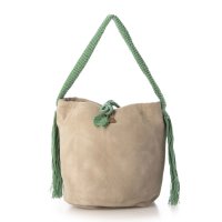 Cーcieー/シー C－cie－ C7754 ITALY SUEDE BUCKET TOTE/508327103