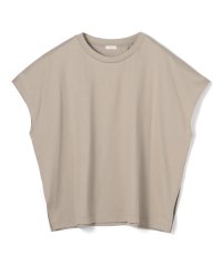 GALERIE VIE/ファインコットン ワイドクルーネックプルオーバー/506260375