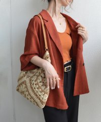 styiro/スタイロ styiro ワンショルダートライアングル編みバッグ/507399676