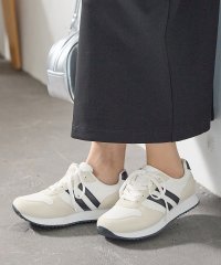 Honeys/ハニーズ Honeys 快適ラインスニーカー 靴 シューズ スニーカー 高機能 ラインスニーカー メッシュ スエード調 合皮 抗菌 レディース/507621257