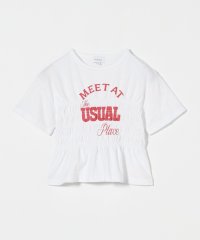 green label relaxing （Kids）/シャーリングプリント Tシャツ / キッズ  100cm－130cm/508272901