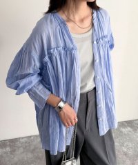 fredy emue/コットンギャザーオーバーブラウス/508278799