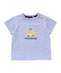 BeBe/メランジ天竺車プリント半袖Tシャツ(80~100cm)/508284477