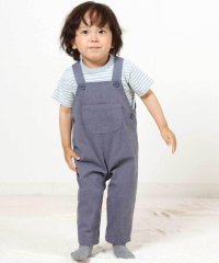 BeBe/ネル起毛胸ポケットオーバーオール(80~100cm)/508284481