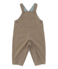 BeBe/ネル起毛胸ポケットオーバーオール(80~100cm)/508284481