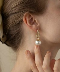 Merry Gem/メリージェム Merry Gem 選べるバリエーション パールモチーフピアス KNF127/508294740