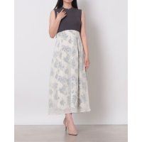 12Twelve Agenda/トゥエルブアジェンダ 12Twelve Agenda 花柄ドッキングニットワンピース×ニットワンピース/508319646