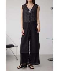 AZUL by moussy/前後2WAYレースロングジレ/508325959
