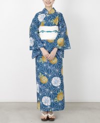 HAPPY EXP/ハッピーキュウビン HAPPY急便 セパレート 浴衣 レディース 浴衣セット 簡単！1人で着れる綿セパレート浴衣2点セット（二部式浴衣+帯）/508326207